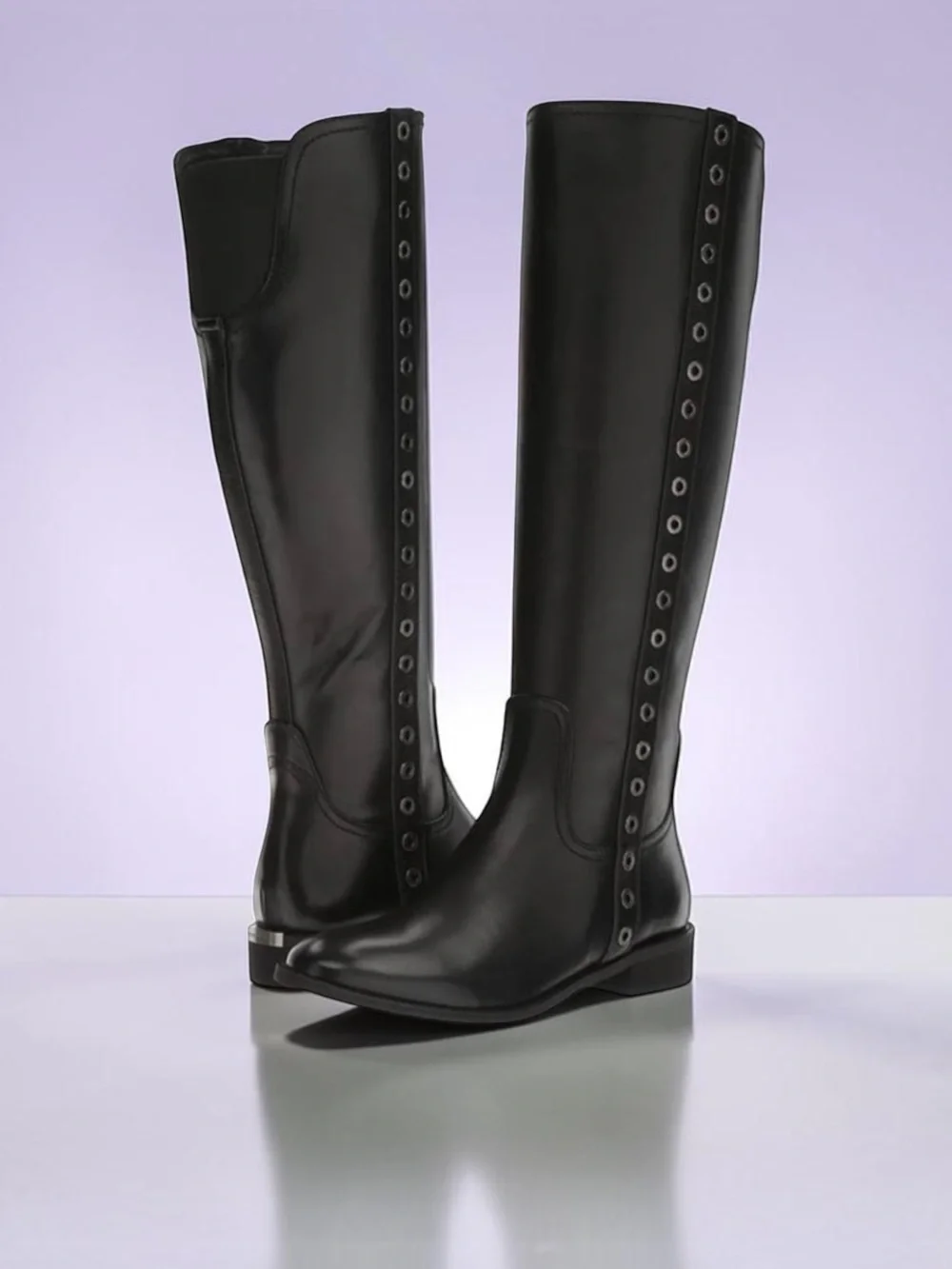 New! MICHAEL KORS DORA BLACK BOOTS SIZE 10
